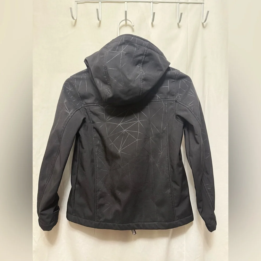 ZeroXposur Black Jacket with Neon Green Highlights 8 Boys  0135